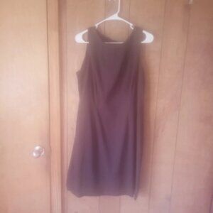 AGBdress Women's Plus Size Brown Sleeveless Dress Size 16